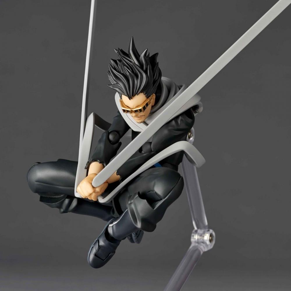 Kaiyodo Revoltech Amazing Yamaguchi My Hero Academia Shouta Aizawa Рост примерно. 160 мм немасштабная окрашенная подвижная фигурка из ПВХ и АБС