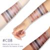 CATKIN Eyeshadow Palette Makeup, Matte Shimmer 9 Colors, Highly Pigmented, Creamy Texture Natural Bronze Neutral