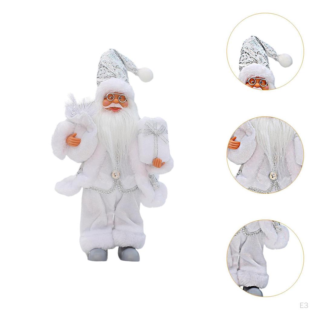 Рождественская стоящая Санта 12'' коллекционная фигурка украшение статуэтка милая для