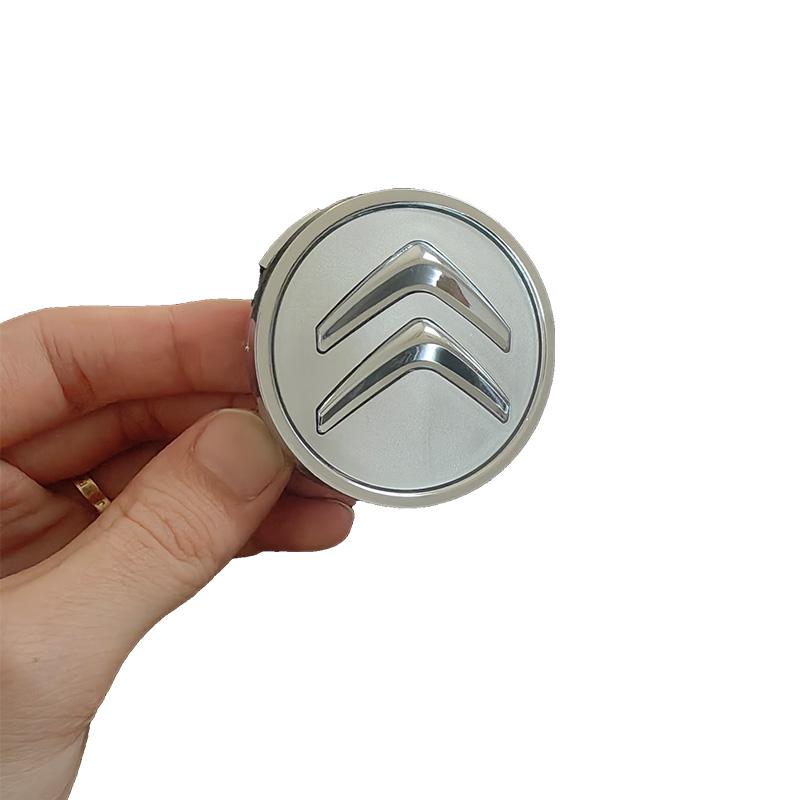 OKKU5 4pcs Auto Car Wheel Center Hub Caps Rim Caps Covers emblem For Citroen C5 X AIRCROSS C3 C4 C2 Berlingo Jumper Dispatch ami C4L