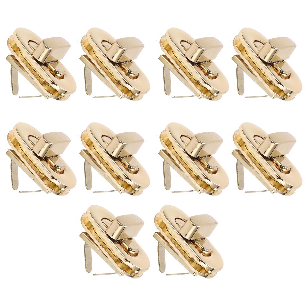 Пряжка с замком для сумки, классический дизайн 3,5x1,7 см, для кожаных кошельков и кошельков своими руками