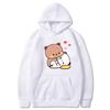 Bubu and Dudu Hoodie Women Aesthetic Graphic Kawaii Bubble Tea Hoodies Unisex Autumn Winter Anime Harajuku Sweatshirts