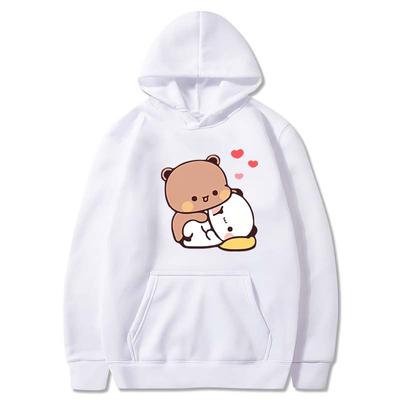 Bubu and Dudu Hoodie Women Aesthetic Graphic Kawaii Bubble Tea Hoodies Unisex Autumn Winter Anime Harajuku Sweatshirts