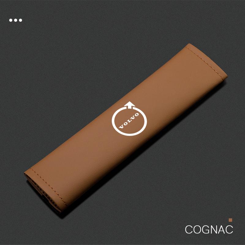 Car Pu Leather Seat Belt Shoulder Protection Set Interior Accessories For Volvo XC90 XC60 V50 S60 V70 V60 V40 S90 olestar AWD XC