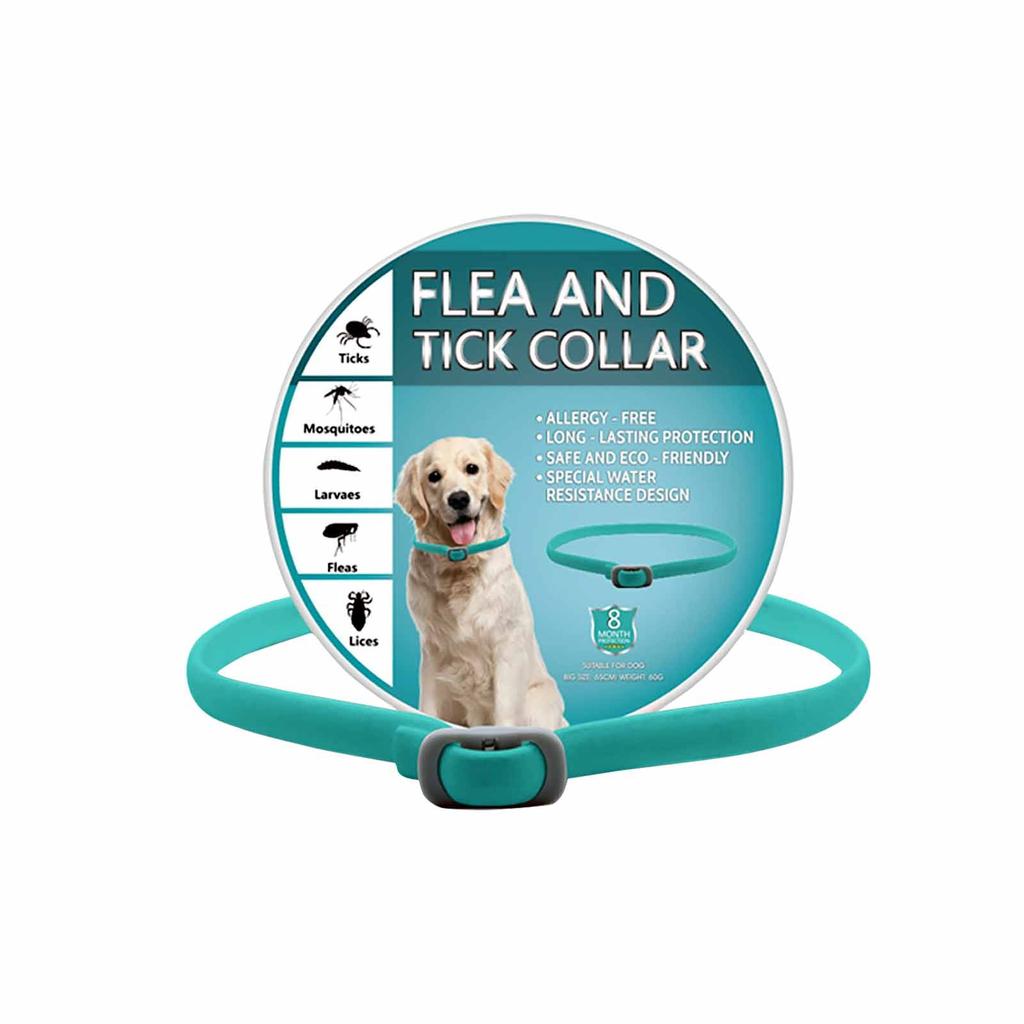 Ошейник от клещей для собак – эффективный против – водонепроницаемый и регулируемый Tick с натуральными ингредиентами