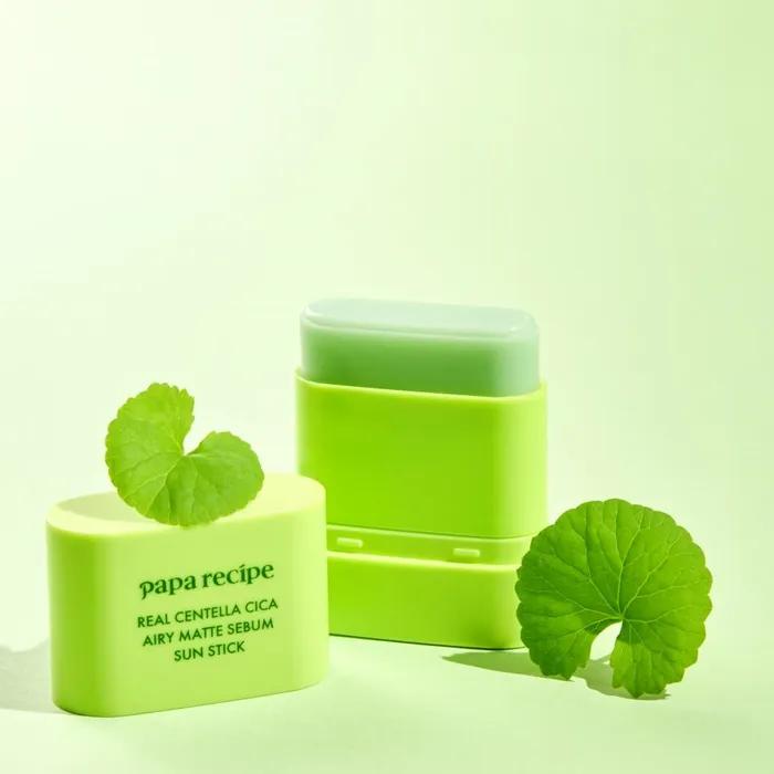 Реальный матирующий солнцезащитный стик Centella Cica Airy Sebum Sun Stick 10 г