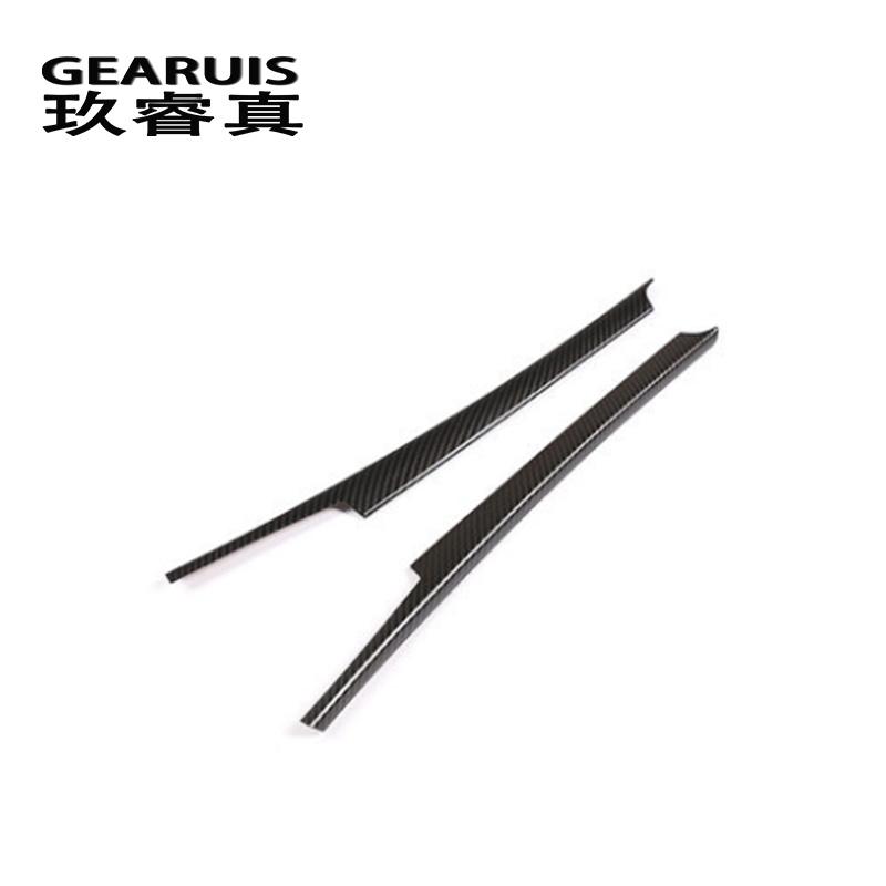 Автомобильный Стайлинг, панель переключения передач из углеродного волокна, автокрышка, накладка для Mercedes Benz C class W204 C180 C200, внутренние наклейки