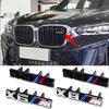 zmdpw1 Car Front Grille Badge Logo Sticker M Series Number Sticker ABS Logo Suitable for BMW X2M X3M4 X5M X6M 7 F48 G01 E84 F10 F30 G11