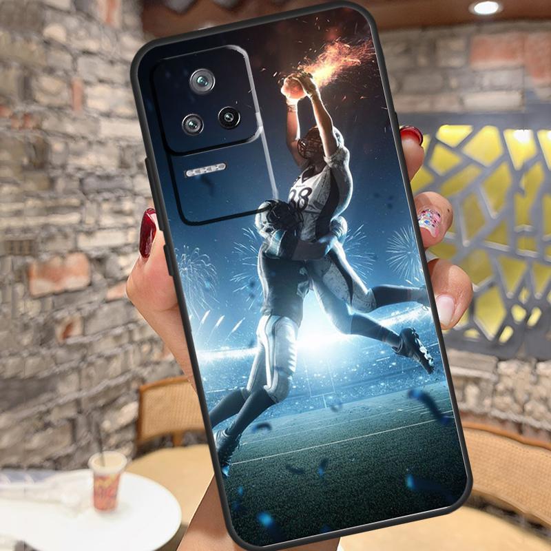 Чехол для American Football для Xiaomi 14 Ultra 15 13 11T 12T 13T 14T Pro POCO X3 X5 X6 X7 Pro M6 F5 F6 Pro