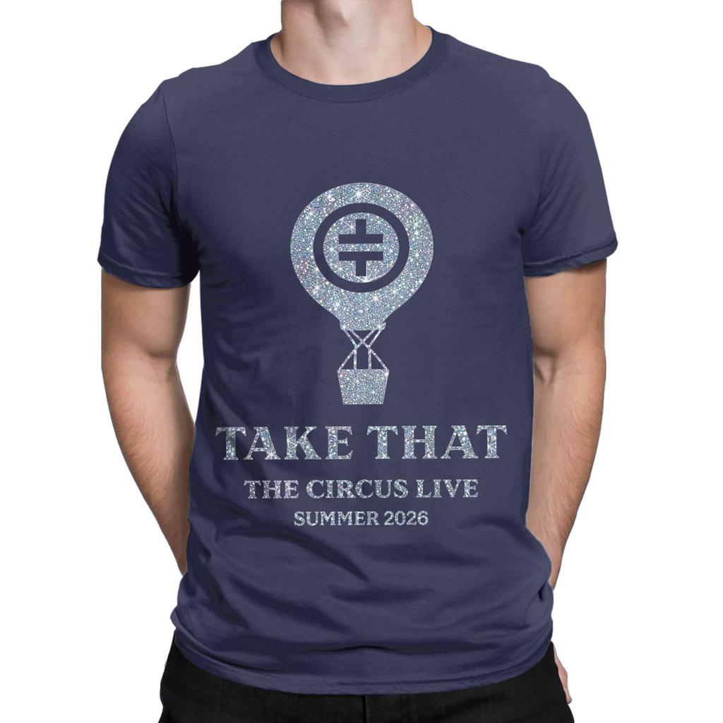 Take That The Circus Live Tour 2026 Graphic Printed T Shirt For Unisex Unisex Pure Cotton Tee Shirt Clothing