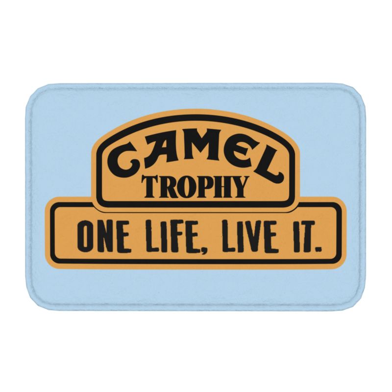 Персонализированный коврик для двери Defender 110 Camel Trophy, противоскользящий ковер для кухни, ванной, гаража 40*60 см