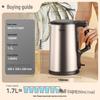 Midea Double-Layer Stainless Steel Electric Kettle 1.7L CN plug (adapter included)