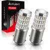 AUXLIGHT LED Strobe/Flash Brake Tail Light Bulbs 2057 1157 LED Bulb Red 320% Brighter 2357 7528 2057A 1157A BAY15D Led Bulbs for Tail Stop Brake
