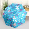 1pc Music Notes Butterfly Open/Close Folding Umbrella, All- Portable Umbrella for & Men, Stylish Accessory (Holiday Gift) 8-Rib yy251213141