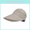 Summer Sun Protection Hat With Removable Cap For Outdoor Cycling And Casual Wear