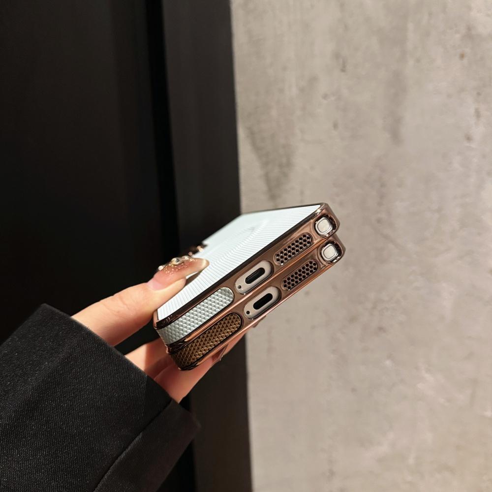 Кожаный Магнитный Чехол Для Magsafe Samsung S26 S25 S24 FE S23 S22 Ultra Plus Охлаждающий Мягкий Бампер Ударопрочный Защитный Чехол