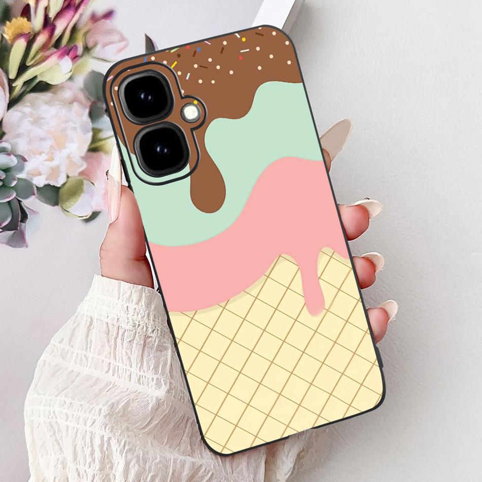 For Infinix Smart 10 2025 Elegant Floral Butterfly Phone Case For Infinix Smart10 Soft Silicone TPU Cases
