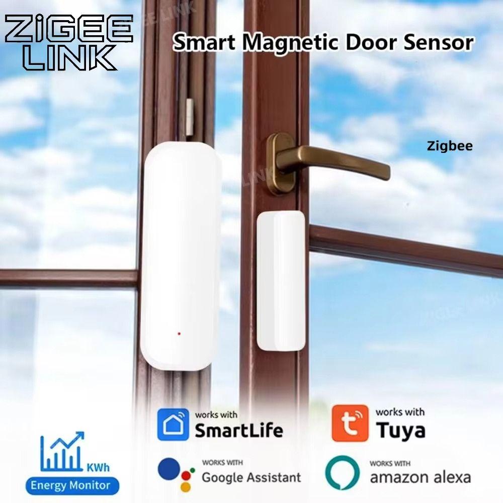 Security Protection Zigbee Door Sensor Contact Detection Open Closed Detector Smart Home