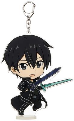 Sword Art Online DekaPuniKore! Брелок (с подставкой) Крито [Айнкрад]