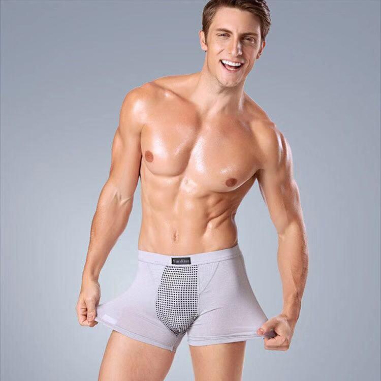 Новое обновление мужского нижнего белья для магнитной терапии, 48 шт. Магниты (XS-5XL)