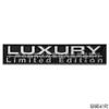 Автомобильные наклейки LUXURY Limited Edition, эмблема, значок, 3D металлические наклейки