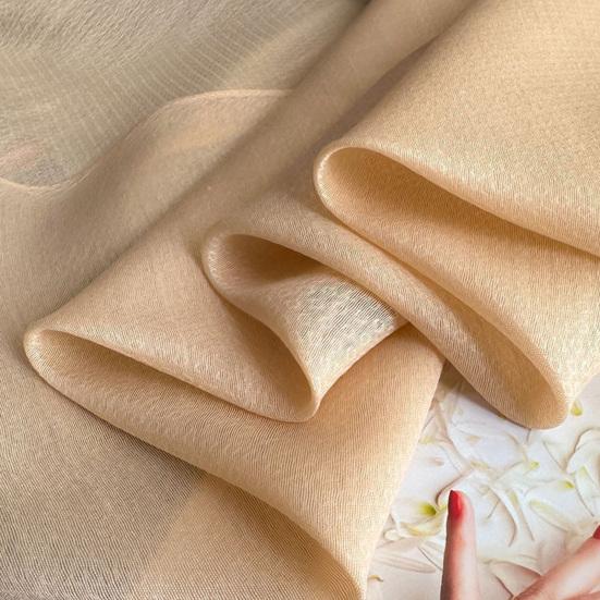 Шарф из искусственного шелка с вышитым бисером и цветком яблони, женская универсальная шаль, удобный шарф из искусственного шелка