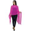 Длинные палантины с запахом на шею из шифоновой смеси Dupatta Women Chunni Indian Scarves