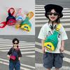 Car Childrens Pattern Canvas Backpack Fun Style School Weekend Bags Outings