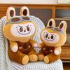 Capybara Plush Toy Overalls Doll Cartoon Throw Pillow Children's Accompanying Gift