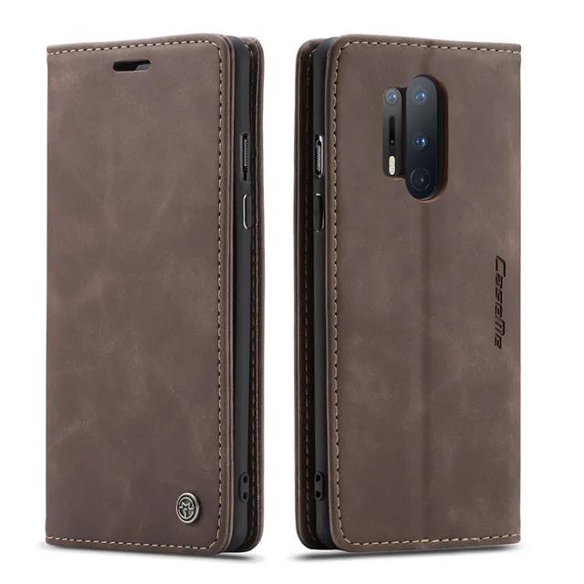 Оригинальные чехлы-книжки CaseMe Для OnePlus Nord/OnePlus 7 Pro 8 Pro 8T Ретро Магнитная подставка для карт Кошелек Для OnePlus 7 8 Pro 8T Nord