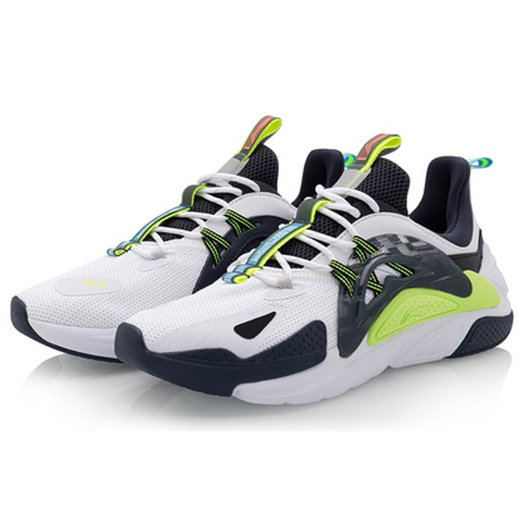Li-Ning XingHuo Спортивный досуг 'Белый Синий Черный' Мужской AGLQ057-1