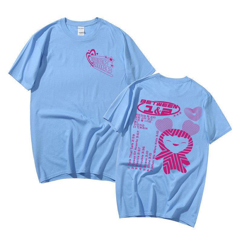 Combination Peripheral Harajuku Printed Fashion Men'S And Women'S T-Shirts Top Short Sleeves