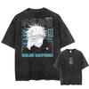 Anime Jujutsu Kaisen Print T Shirt Men Summer Zenin Maki Streetwear T-shirt Vintage Washed 100 Cotton Short Sleeve Casual9