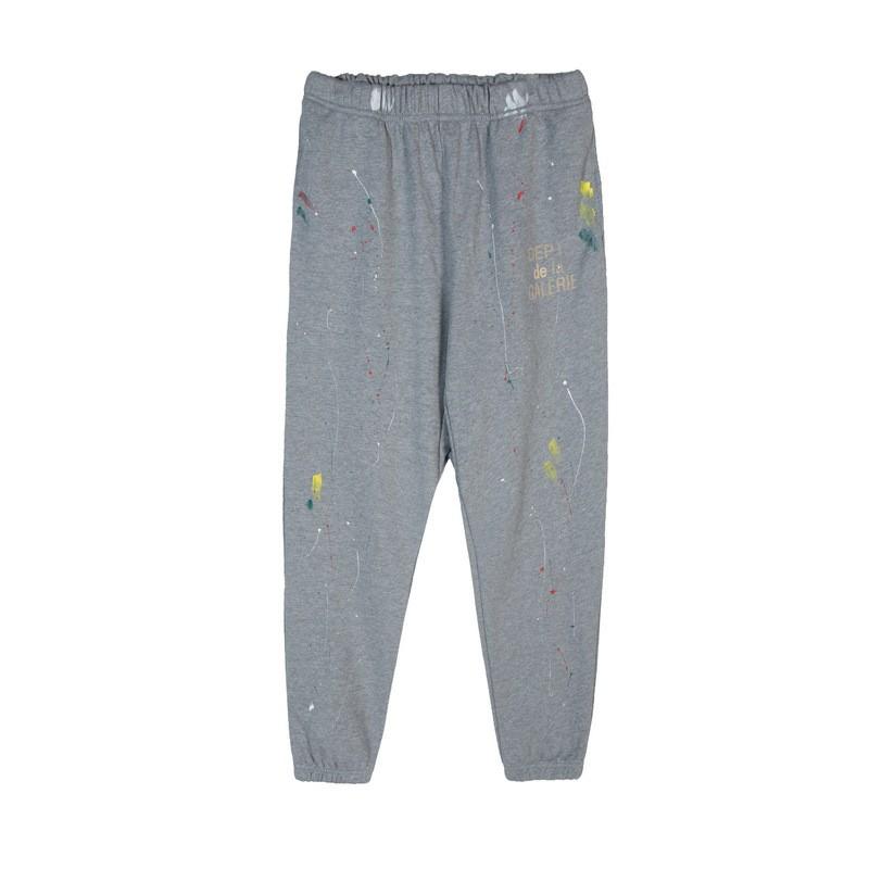 Mens Womens Classic Graffiti Print Loose Fit Sweatpants Casual Trousers Streetwear