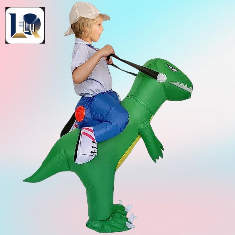 Надувной костюм динозавра для детей для веселья родителей и детей