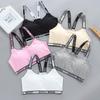 Girls Sport Underwear Cotton Children Training Bra Young Girls Bra Teenager Tos 8-16years