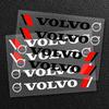 4Pcs Car Door Handle Stickers Body Vinyl Stickers Decals Accessories For VOLVO RDESIGN T6 AWD S40 S60 S90 V40 V50 V60 V70