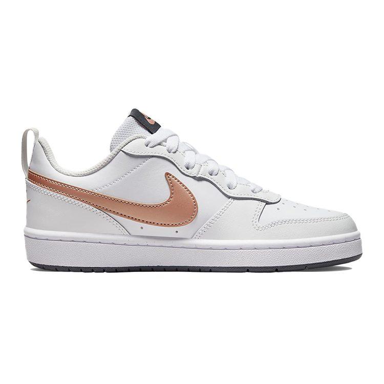 Nike Кроссовки Court Borough Low 2 GS 'White Metallic Red Bronze' BQ5448-116