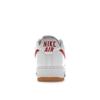 Nike Air Force 1 Low Color of the Month - White University Red Unisex Sneakers Gum-Yellow DJ3911-102
