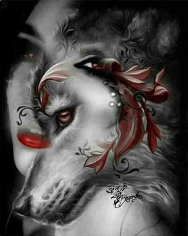 5D DIY Алмазная картина Единороги и женщины Пейзаж Луна Полная площадь/круглая Алмазная вышивка Собака Животные Стразы Мозаика Декор для дома