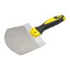Stainless Steel Putty Knife Wall Paint Plaster Trowel Arc Ash Shovel Paint Feed Filling Scraper Blade Spatula Construction Tools