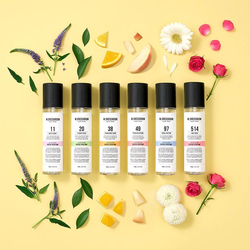 W.DRESSROOM Гипоаллергенные и антибактериальные духи Dress&Living Clear, включая выбор BTS, 160 мл+80 мл (36 вариантов)