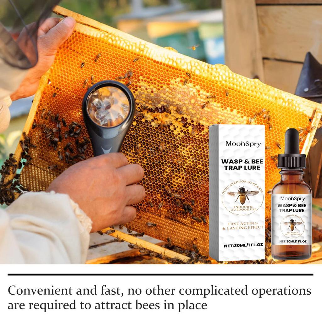 30 мл наживка для пчел, натуральные и безопасные ингредиенты, нежная, удобная приманка для пчелиного роя, ловушка для пчеловодства, оборудование для пчеловодства