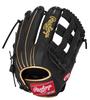 Rawlings PLAYER PREFERRED GR5PPRN65 Baseball Throw Glove, All-Around, Black, 11.75 Inches, Left-Handed