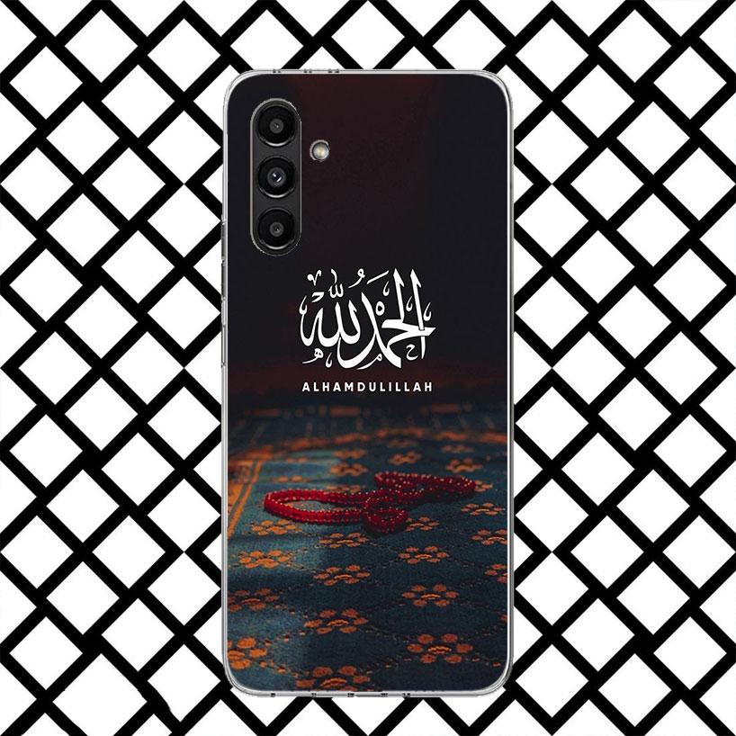 Мусульманский Ислам Бисмиллях Аллах Чехол для Телефона для Samsung Galaxy A17 A37 A57 A16 A26 A36 A56 A15 A25 A35 A55 A14 A24 A34 A54 A13 A23 A