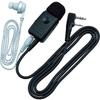 JVC Kenwood EMC-5F Clip-on Microphone with Earphone (with Microphone Sensitivity Switch)