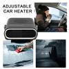 Portable Car Heater 12V Fast Heating Cooling Fan 360-degree Rotatable Multi-Level Adjustment Car Defogger