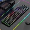 Проводная механическая игровая клавиатура с RGB-подсветкой