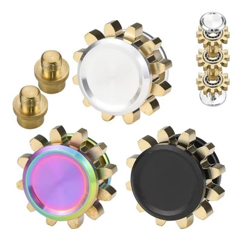 Мини-металлический гироскоп-спиннер на палец EDC Игрушка для снятия стресса Антистресс Дети Взрослые Мальчики Ученики начальной школы