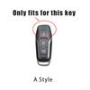 Car Sticker Hot For Ford Zinc Alloy Car Smart Key Case Cover Shell for Ford Focus 3 4 Ranger S C Max Explorer Edge Mustang Fiest